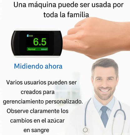 Medidor de Glucosa en Sangre no invasivo de Bayer